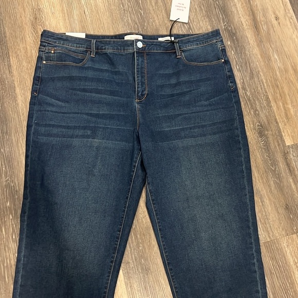 Skinny Girl women’s Celeste straight medium Wash high waisted jeans 22W NWT - Picture 3 of 10